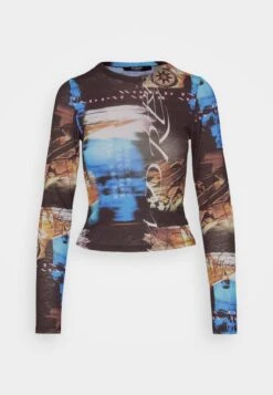 Jaded LondonLONG SLEEVE TISSUE SCRIBBLE DREAM PRINT - Långärmad Tröja - Black -Henry Tiger Butik 01de927e148d4f848092c8e09d4ff057