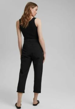 EspritWITH HIGH RISE WAIST - Chinos - Black -Henry Tiger Butik 0283c88bbe7049819cc1335acdfece0a