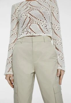 StradivariusWITH PARACHUTE HEMS - Cargobyxor - Stone -Henry Tiger Butik 0568c3b4d2ff4ed1889dcec913da3c43