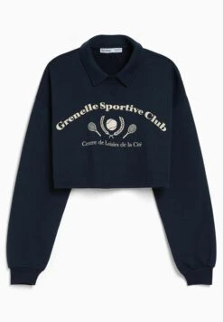 BershkaPRINT WITH COLLAR - Piké - Royal Blue 12 BershkaPRINT WITH COLLAR - Piké - Royal Blue -Henry Tiger Butik 0606019e2326479ab3797269073cd1e9