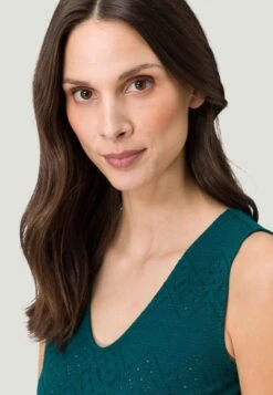 ZeroMIT AJOUR DETAILS - Linne - Deep Teal -Henry Tiger Butik 082f9eff2be741b5810f5e01d169798a