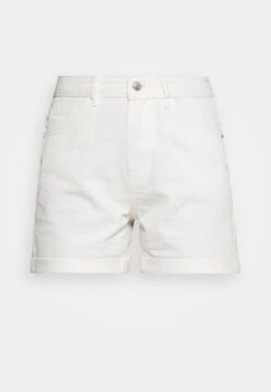Vero ModaVMNINETEEN LOOSE SHORTS - Jeansshorts - Cloud Dancer -Henry Tiger Butik 09e0e16b3f6340ca8e10dfa6e949335e