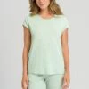 HanroNATURAL ELEGANCE - Pyjamasöverdel - Pistachio Melange -Henry Tiger Butik 0a136139b9df4ed58d4528ce69e2864f