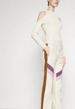 CoachSKI PANTS - Tygbyxor - Cream -Henry Tiger Butik 0a298ff782eb4d51886513685df7fca7