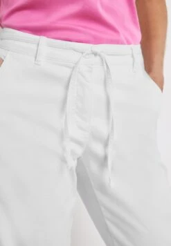 Gerry WeberMIT BINDEGÜRTEL - Chinos - Weiß Weiß -Henry Tiger Butik 0bbe0220cb0e4eba8710a3d7e4183ff0