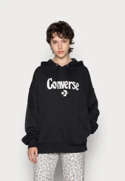 ConverseOVERSIZED HOODIE - Sweatshirt - Converse Black