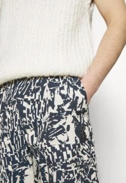 KOCHÉPANTS UNISEX - Cargobyxor - Ecru/blue -Henry Tiger Butik 0c8bee86ec80419995e8899ed091e098