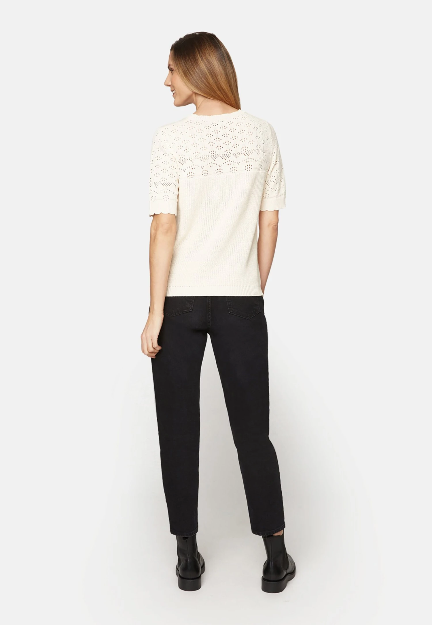 B. CopenhagenREGULAR FIT - SHORT SLEEVES - Sweatshirt - Whitecap 3 B. CopenhagenREGULAR FIT - SHORT SLEEVES - Sweatshirt - Whitecap - Bild 2