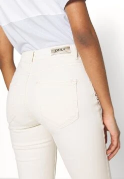 ONLYONLBLUSH MID - Flared Jeans - Ecru -Henry Tiger Butik 111547f71b294074b4224310b7111c74