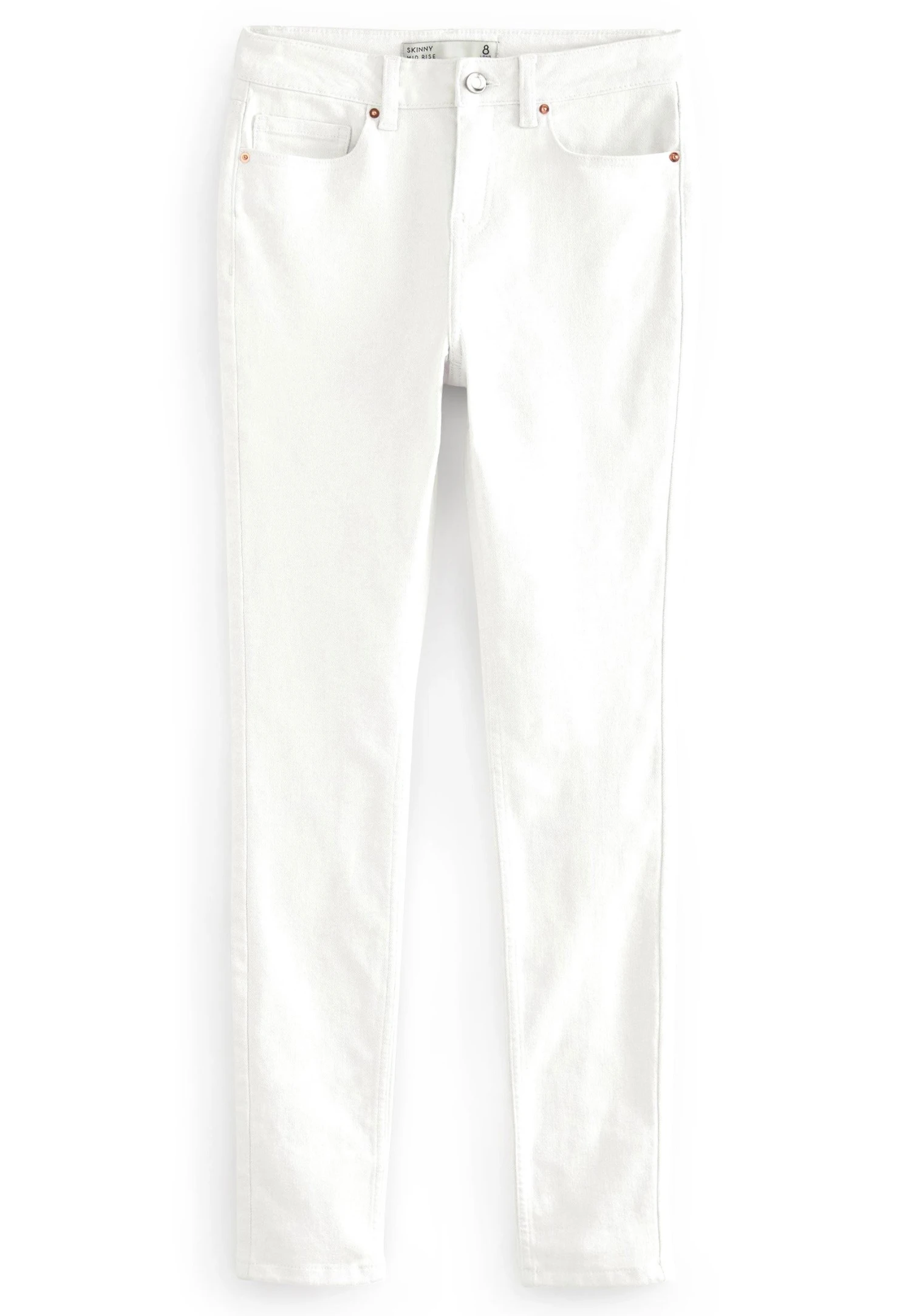 NextJeans Slim Fit - White 6 NextJeans Slim Fit - White - Bild 4