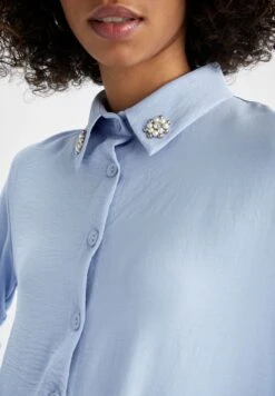 DeFactoSET REGULAR FIT - Tygbyxor - Blue -Henry Tiger Butik 166e56ea35b648f38d5796f2bdf9460a