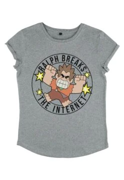 Henry TigerWRECK-IT RALPH 2 WRECK ROUND LINEAR - T-shirt Med Print - Melange Grey 7 Henry TigerWRECK-IT RALPH 2 WRECK ROUND LINEAR - T-shirt Med Print - Melange Grey -Henry Tiger Butik 17e119d30a794f84ad5e26a0374296f3