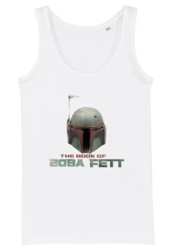 Henry TigerBOOK OF BOBA FETT HELMET - Linne - White -Henry Tiger Butik 180fe0983dc7407f84c9e02fc42768d1