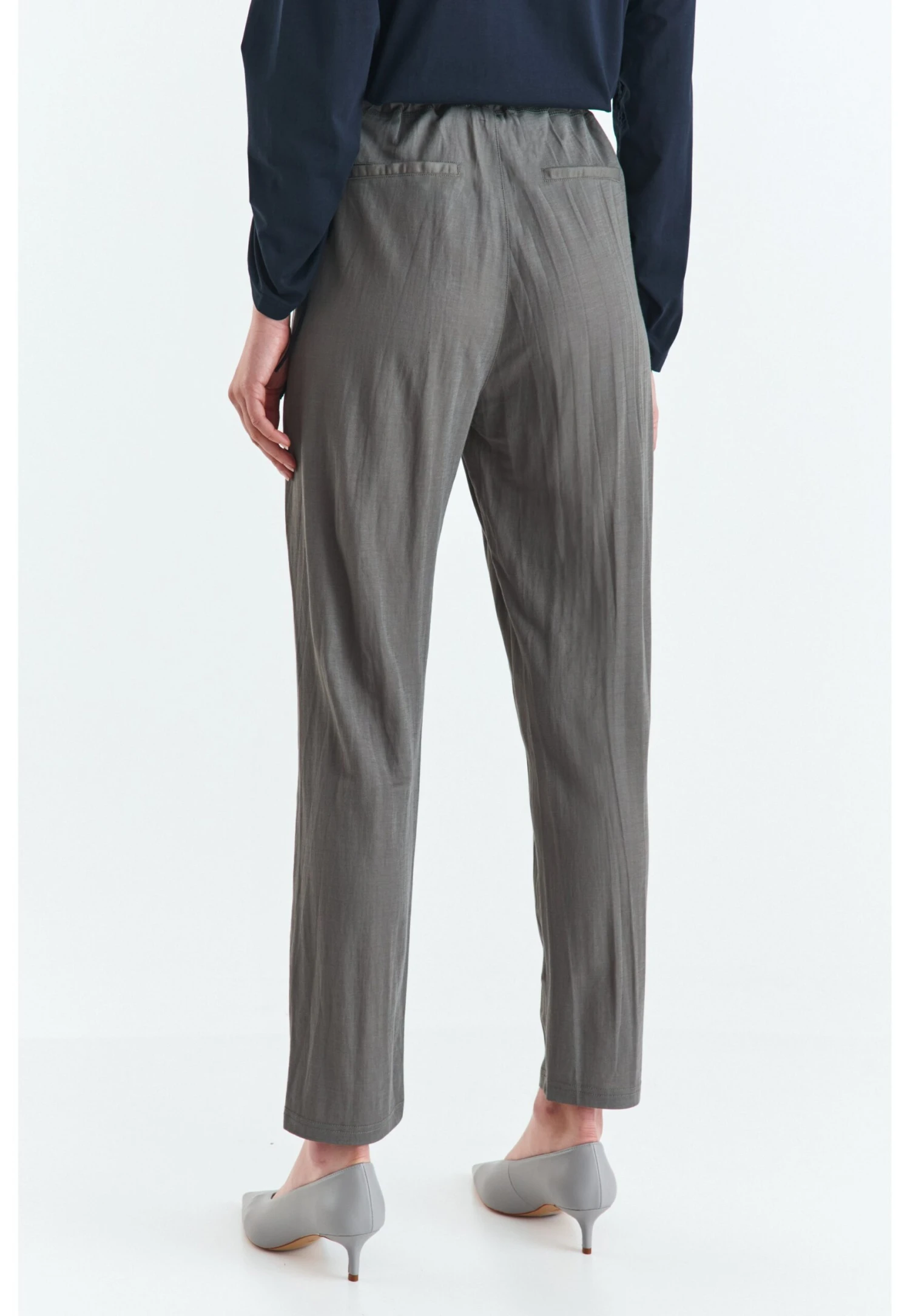 TATUUMZAMIRIA - Tygbyxor - Khaki 4 TATUUMZAMIRIA - Tygbyxor - Khaki - Bild 2