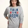 Henry TigerTOP GUN GOOSE TALK STACK - Sweatshirt - Heather Grey -Henry Tiger Butik 1cce13e4535541c1816f09bfcba62962