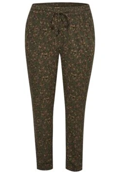 Kaffe CurveTygbyxor - Green Multi Col Flower Print 10 Kaffe CurveTygbyxor - Green Multi Col Flower Print -Henry Tiger Butik 1f79705c854442c383265ad204894896