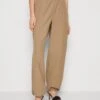 Something NewHIGH WAIST PANT - Tygbyxor - Caribou -Henry Tiger Butik 21298cd6275d4fb392fbb51024667c9e