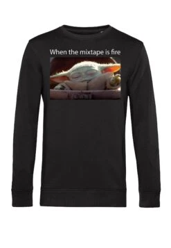 Henry TigerSTAR WARS THE MANDALORIAN FIRE MIXTAPE - Sweatshirt - Black -Henry Tiger Butik 2441b67ab1b7414ea2ad04b03ca5c4a7