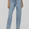 VILAHIGH WAIST - Jeans Straight Leg - Light Blue Denim -Henry Tiger Butik 26c7ab1cbe21476c818ebdce739763d5