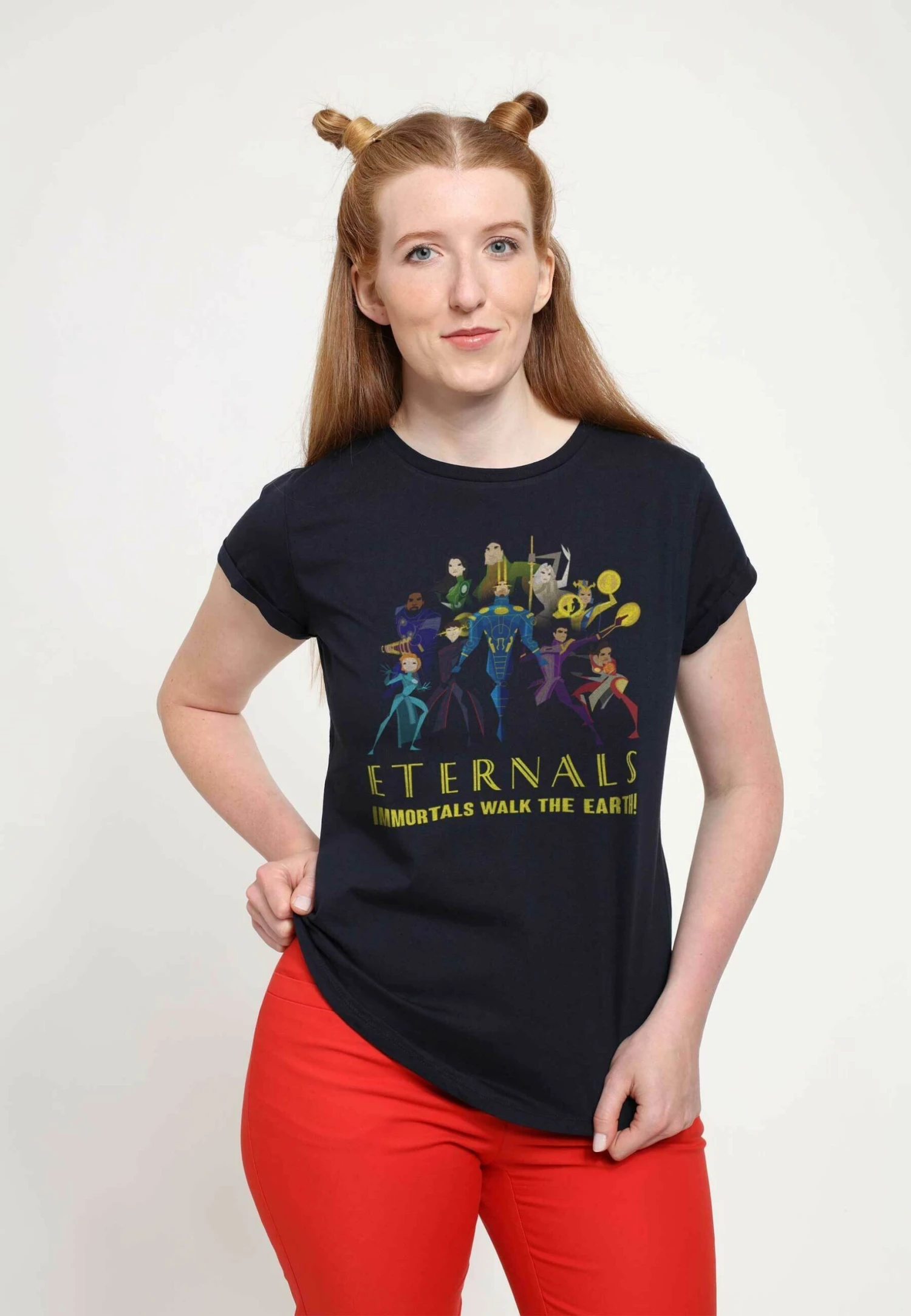 Henry TigerMARVEL: ETERNALS GROUP SHOT - T-shirt Med Print - Navy Blue 5 Henry TigerMARVEL: ETERNALS GROUP SHOT - T-shirt Med Print - Navy Blue - Bild 3
