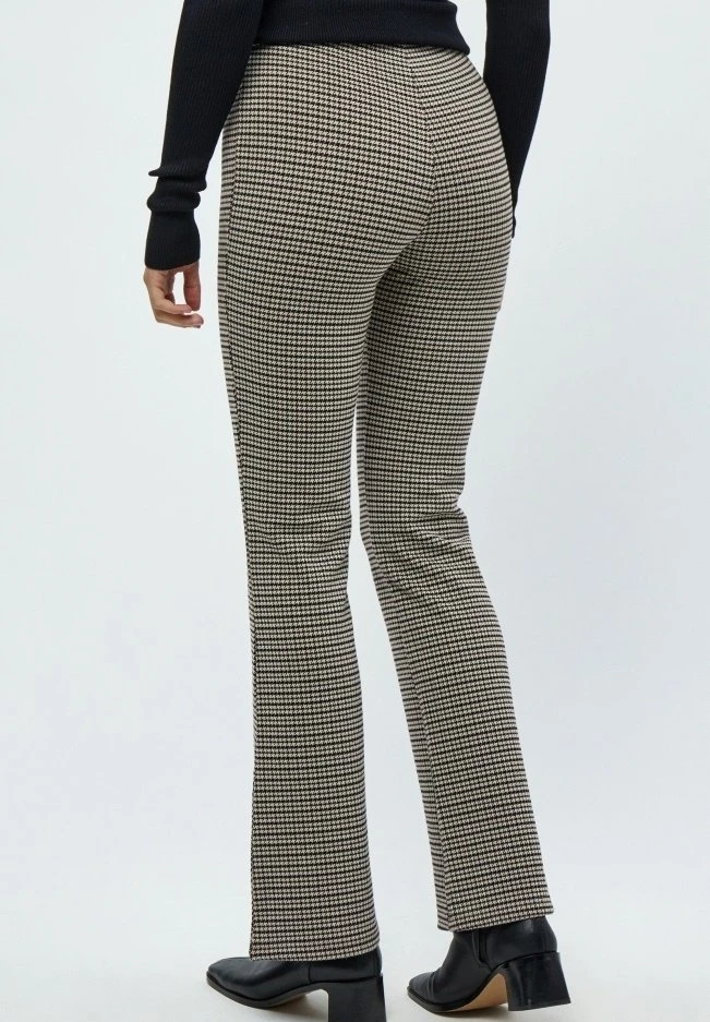 DesiresENINNA FLARED - Tygbyxor - Apple Butter Brown Checked 4 DesiresENINNA FLARED - Tygbyxor - Apple Butter Brown Checked - Bild 2