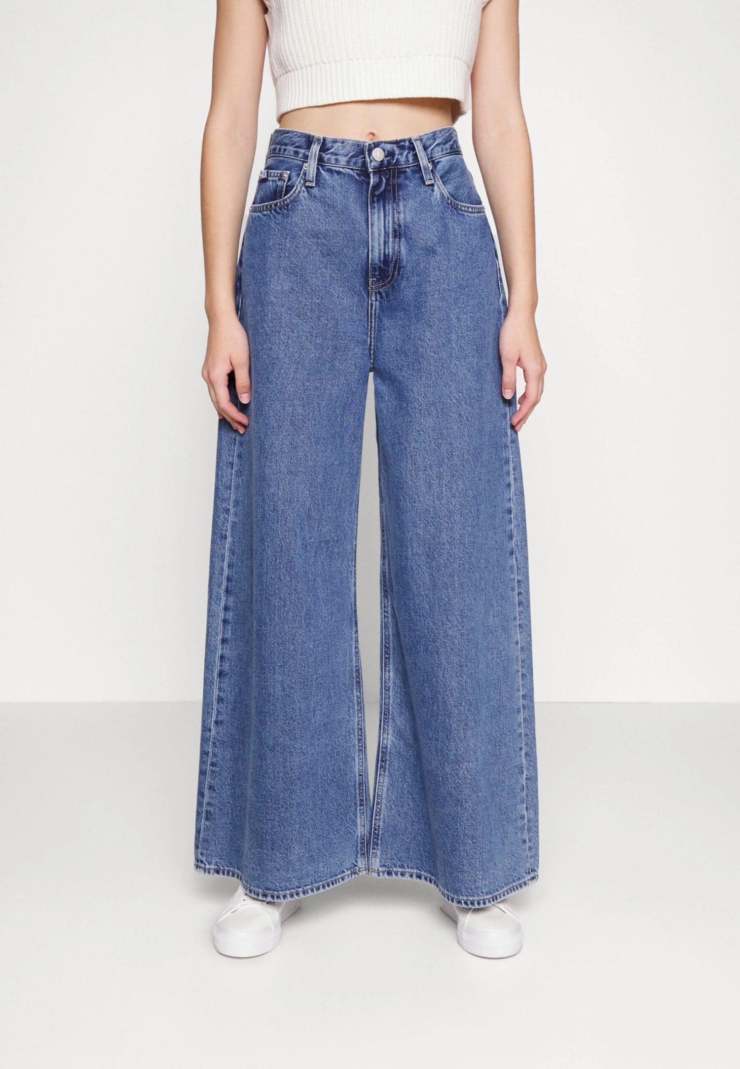 Calvin Klein JeansLOW RISE LOOSE - Jeans Relaxed Fit - Denim Dark 3 Calvin Klein JeansLOW RISE LOOSE - Jeans Relaxed Fit - Denim Dark