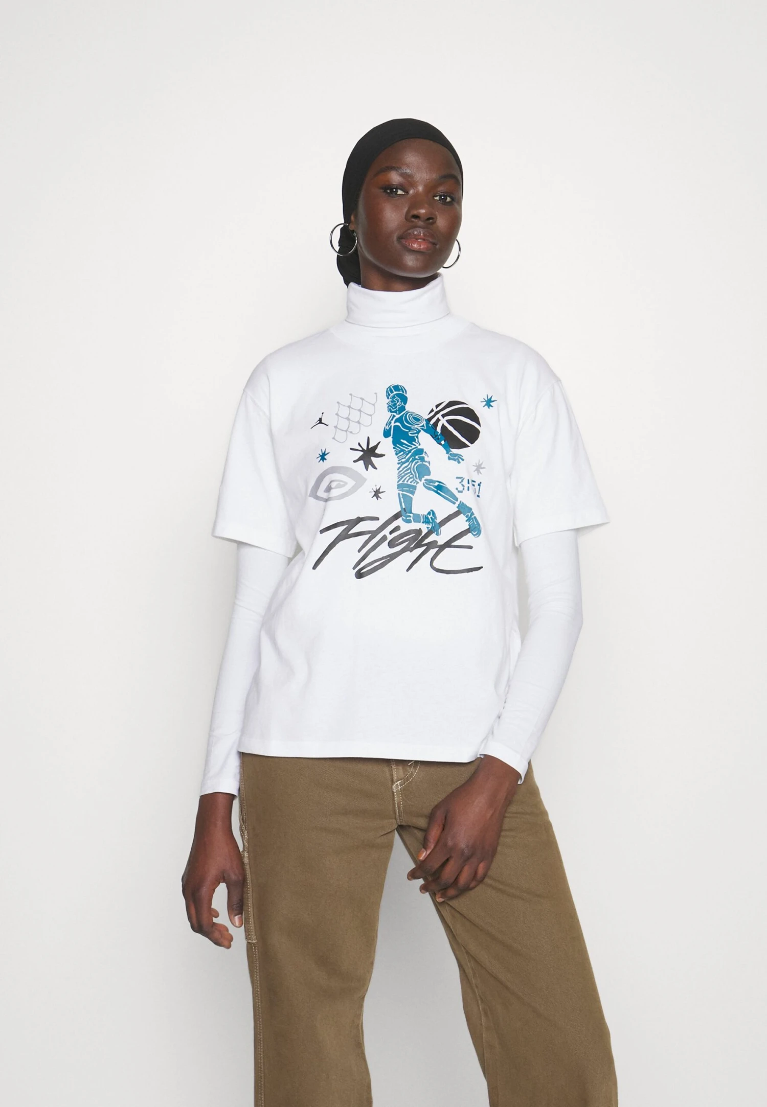 JordanTEE CORE - T-shirt Med Print - White 5 JordanTEE CORE - T-shirt Med Print - White - Bild 3