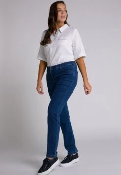 Ulla PopkenJeans Straight Leg - Blue Denim -Henry Tiger Butik 29262a53c848438587f4bc5c18a1a2bf