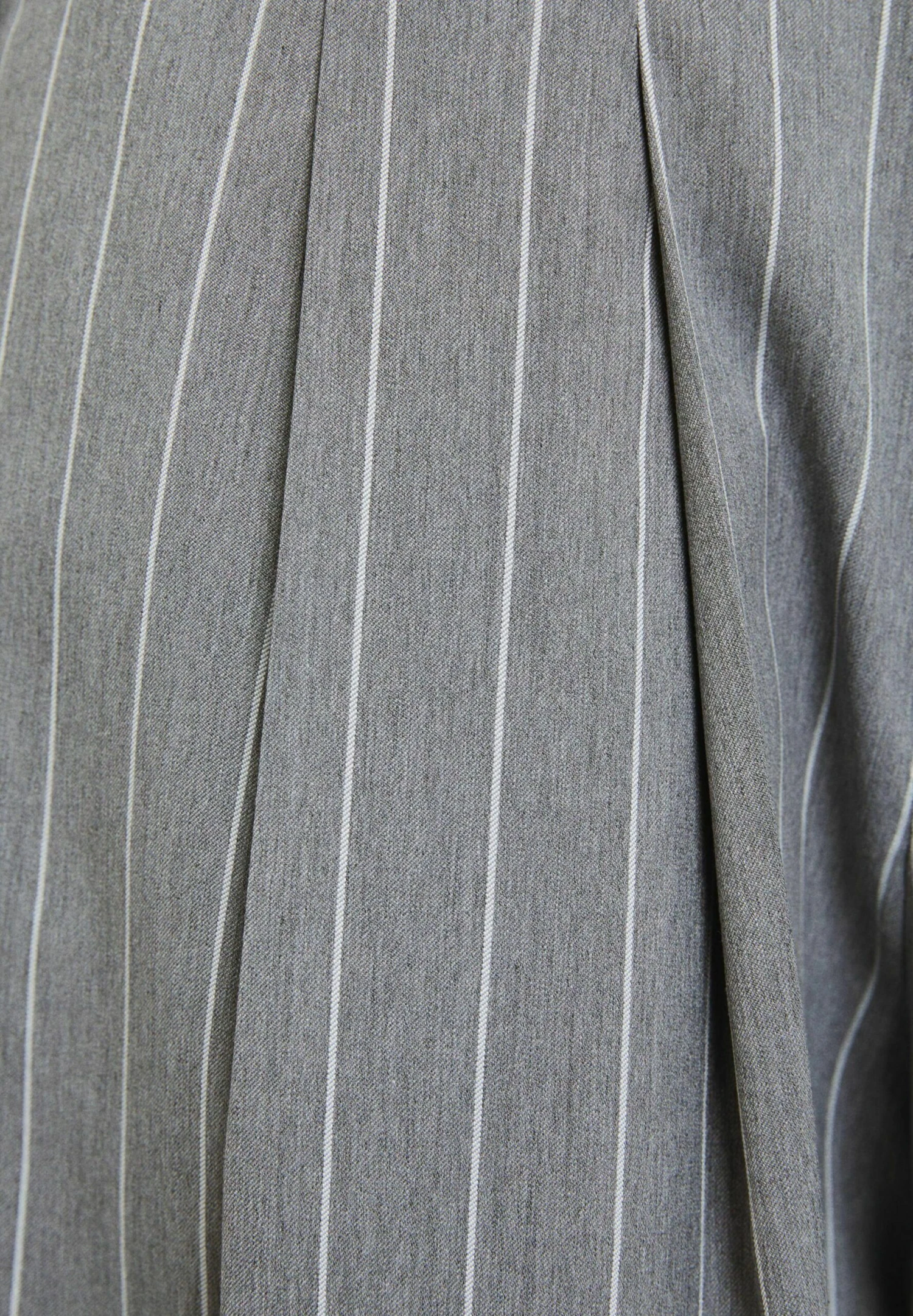 BershkaPINSTRIPE TAILORED - Tygbyxor - Mottled Grey 8 BershkaPINSTRIPE TAILORED - Tygbyxor - Mottled Grey - Bild 6