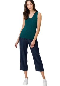 ZeroMIT AJOUR DETAILS - Linne - Deep Teal -Henry Tiger Butik 2d2a18c2276d4aa387f800fec8fd7f23