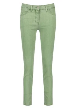Gerry Weber5-POCKET - Jeans Slim Fit - Vibrant Green Nature Dyed -Henry Tiger Butik 2dfeb2c2e1b54405bc6356dcb2d35f01