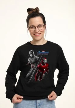 Henry TigerAVENGERS: ENDGAME CAP IRONMAN - Sweatshirt - Black