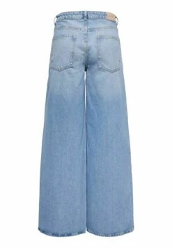 ONLYONLVELA HW EX WIDE DESTROY - Flared Jeans - Light Blue Denim -Henry Tiger Butik 3224739ce75c4dd496a2733b4f4d1b9c