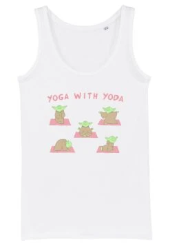 Henry TigerSTAR WARS CLASSIC YOGA WITH YODA - Linne - White -Henry Tiger Butik 32991220bed84491b7e0c2f5906306ac