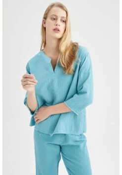 DeFactoRELAX FIT - Pyjamasöverdel - Turquoise
