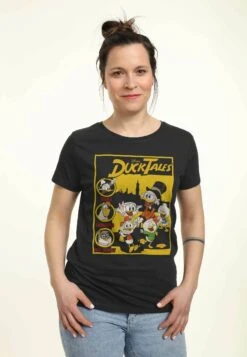 Henry TigerDUCKTALES COVER - T-shirt Med Print - Black