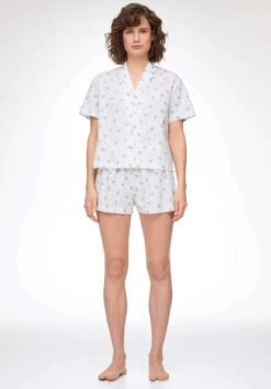 OYSHOPLUMETI PRINTED - Pyjamasbyxor - Blue -Henry Tiger Butik 3bad1c608473455c8cb163de8703d478