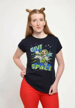 Henry TigerDISNEY CLASSIC MICKEY SPACEY MICKEY - T-shirt Med Print - Navy Blue -Henry Tiger Butik 3c118f61894d4fd789c5fd1ad0aea154