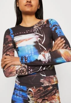 Jaded LondonLONG SLEEVE TISSUE SCRIBBLE DREAM PRINT - Långärmad Tröja - Black -Henry Tiger Butik 3ce755bd29284b58bfd16e5db256a364