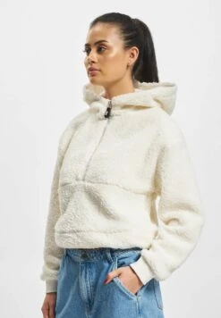 DEFFleecetröja - White