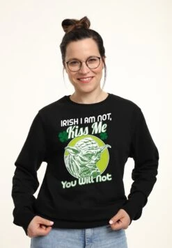 Henry TigerSTAR WARS CLASSIC YODA GOOD - Sweatshirt - Black