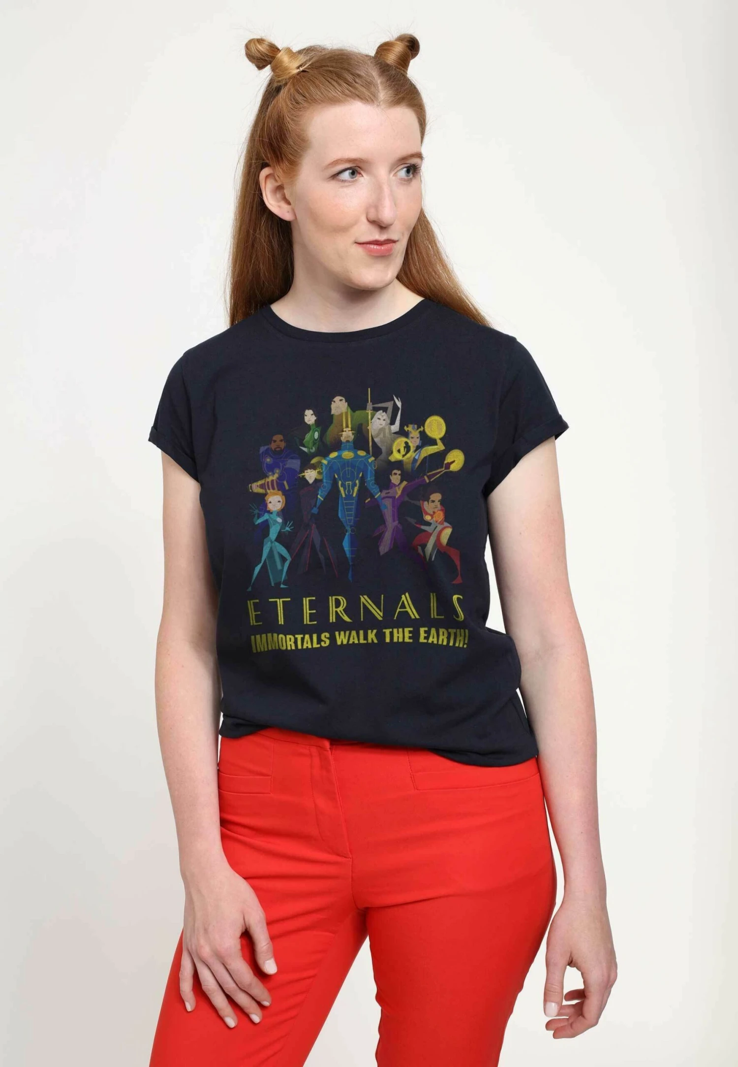 Henry TigerMARVEL: ETERNALS GROUP SHOT - T-shirt Med Print - Navy Blue 3 Henry TigerMARVEL: ETERNALS GROUP SHOT - T-shirt Med Print - Navy Blue