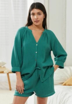 NextBUTTON THROUGH SET STANDARD - Pyjamas - Blue -Henry Tiger Butik 3ffa3efb0a5d40afa58da2b889718214