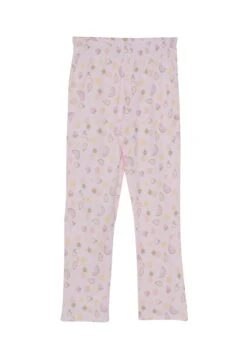 LC WaikikiPATTERNED SHORT SLEEVES SET - Pyjamasbyxor - Pink -Henry Tiger Butik 40434dd8a3f74696aaf90d1d377e73a6