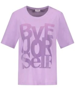 Gerry WeberMIT WORDING PRINT - T-shirt Med Print - Soft Lavender -Henry Tiger Butik 4071ac71c761400bbe009a35d9ea091f