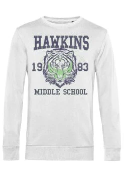 Henry TigerSTRANGER THINGS TIGER SEP - Sweatshirt - White -Henry Tiger Butik 423e7beb529d44d9b40224f1047d96d5