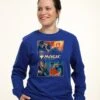 Henry TigerMAGIC: THE GATHERING FOUR CHARS - Sweatshirt - Royal Blue -Henry Tiger Butik 42f3601c282340bd8d4b0e02b8ae0a7f