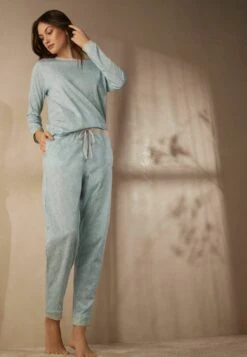 IntimissimiROMANTIC - Pyjamasbyxor - Mottled Lilac -Henry Tiger Butik 47d7139322804fc792bafe3b183f200a