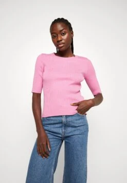 Selected FemmeSLFMALA O NECK - T-shirt - Bas - Cyclamen -Henry Tiger Butik 4ca8953fe0184c80beb97cf588c289d9