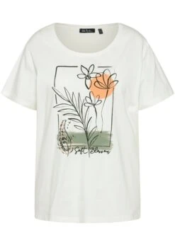 Ulla PopkenPAISLEY RUNDHALS HALBARM - T-shirt Med Print - Offwhite -Henry Tiger Butik 4e48be963edf48e2baf1b76d60ae36eb